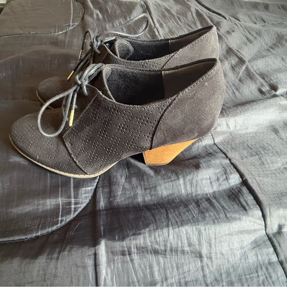 Dr. Scholl's Black Lace Up Boots